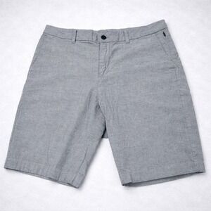 Lululemon Shorts Mens 34 Gray Stretch Casual Golf Hybrid Flat Front